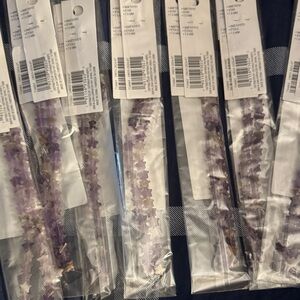 Purple and Gold Star beads